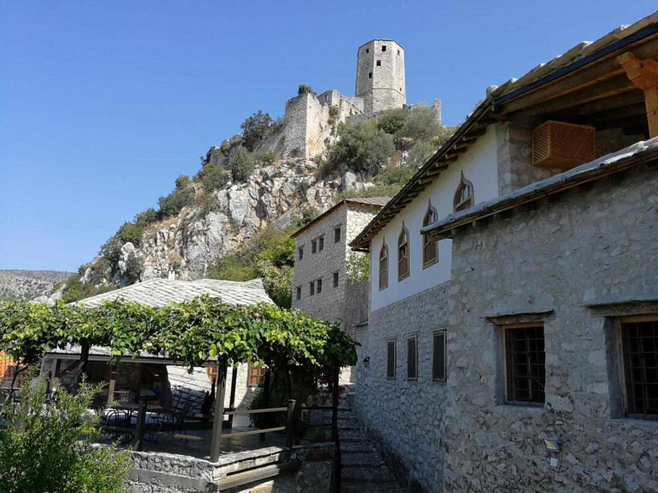 Riverside Guesthouse Pocitelj Exterior foto